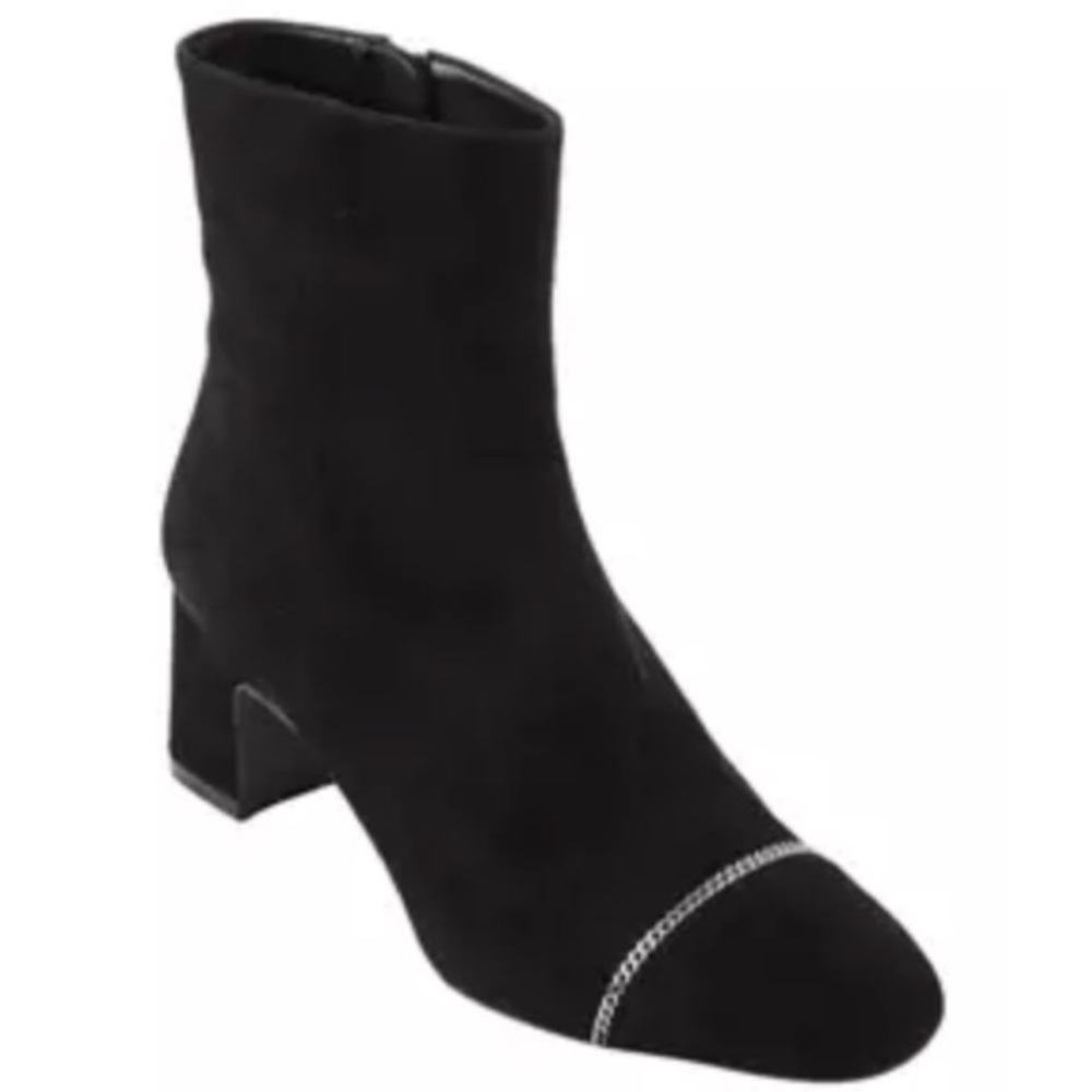 SW MILLA chain suede ankle boots